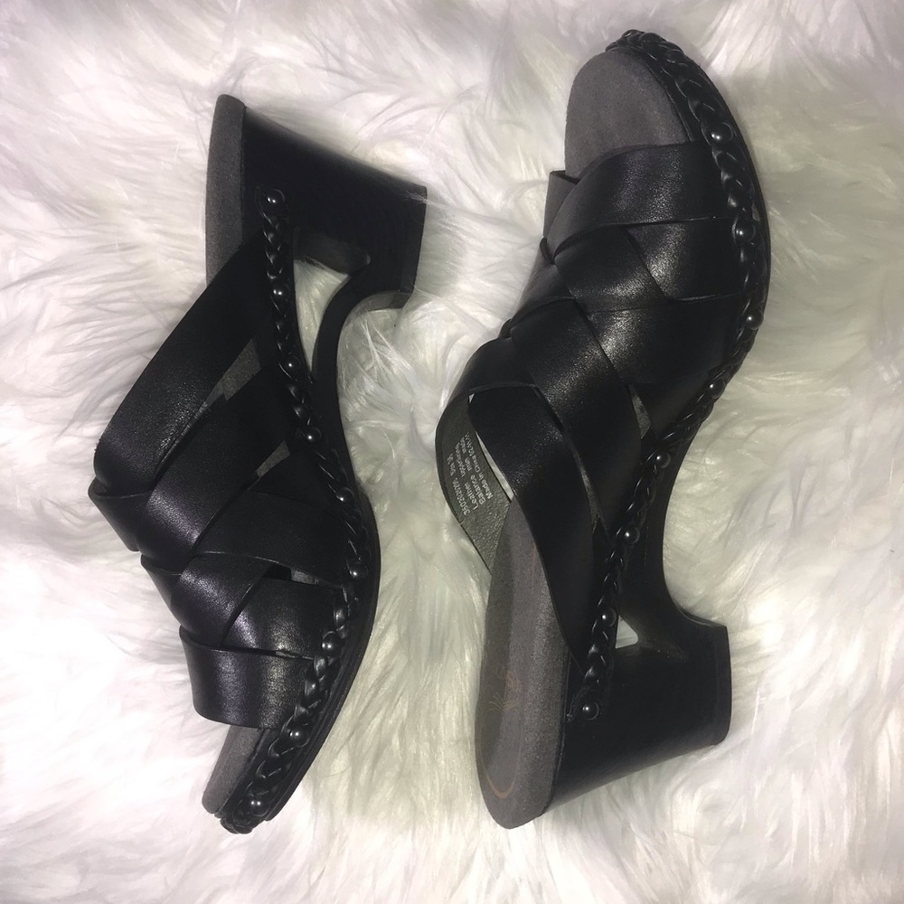 DANSKO Tory Platform Mules SZ 36